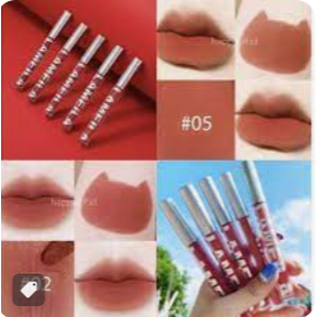 LIP CREAM HURUF LML II Lipstick Liquid Korean Lipstik Lip Cream Lip Glaze Korean Lip Gloss Waterproo