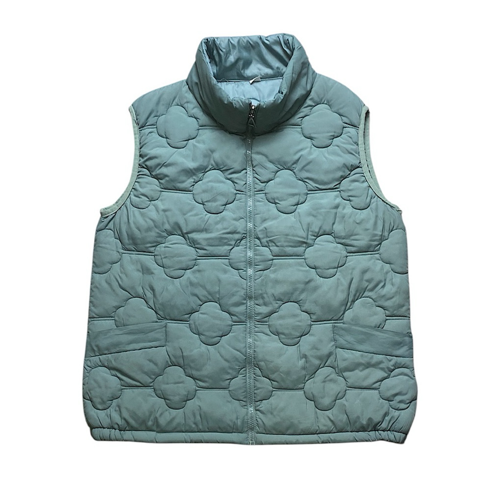 Unbrand quilted puffer vest rompi second