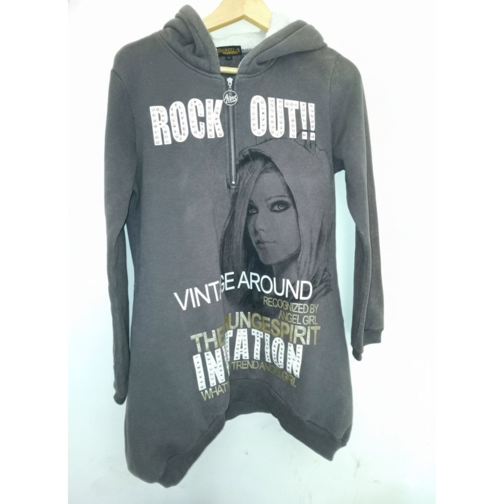hoodie vintage y2k oversize