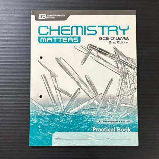 Buku Bekas Chemistry Matters GCE O Level 2nd Edition – Practical Book – Marshall Cavendish Education