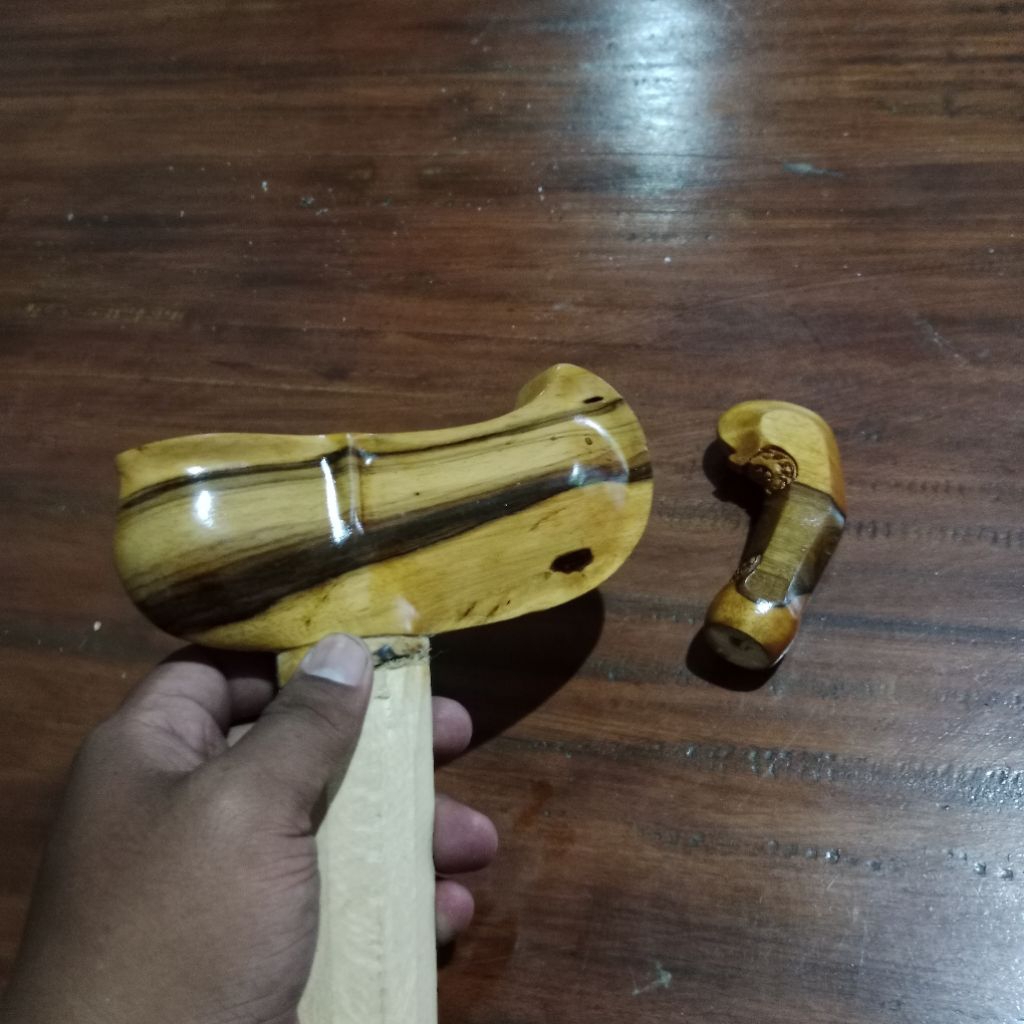 set warangka Gayaman Kayu Timoho Asli Corak Kendit