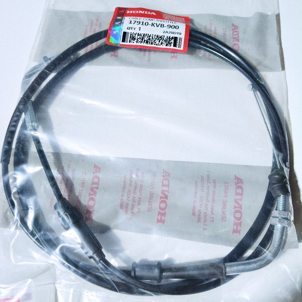Kabel gas KVB Beat karbu /Vario 110 Original
