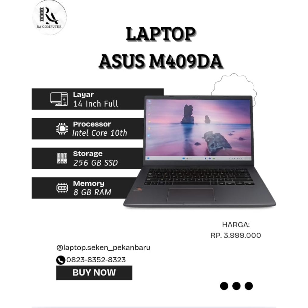 LAPTOP ASUS M409DA