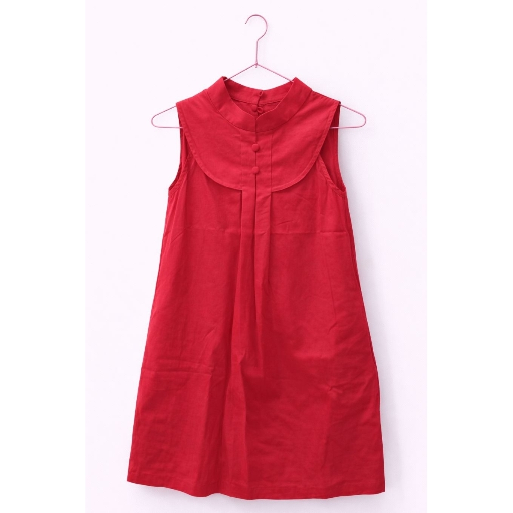 Dress wanita kerah shanghai