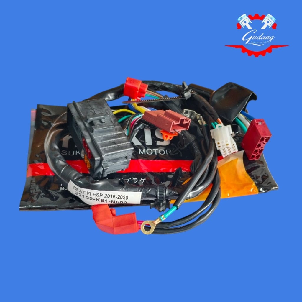 Kabel Aki Accu Bateran Honda Beat FI ESP 2016-2020 Kode 32102-K81-N000