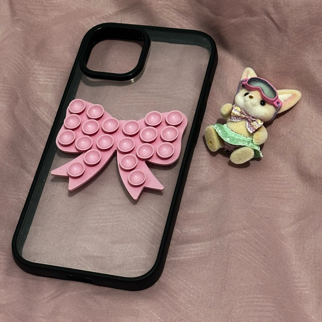 Case Acrylic iphone 14/13 basic Bershka Original Baru dipake 1 Bulan IP