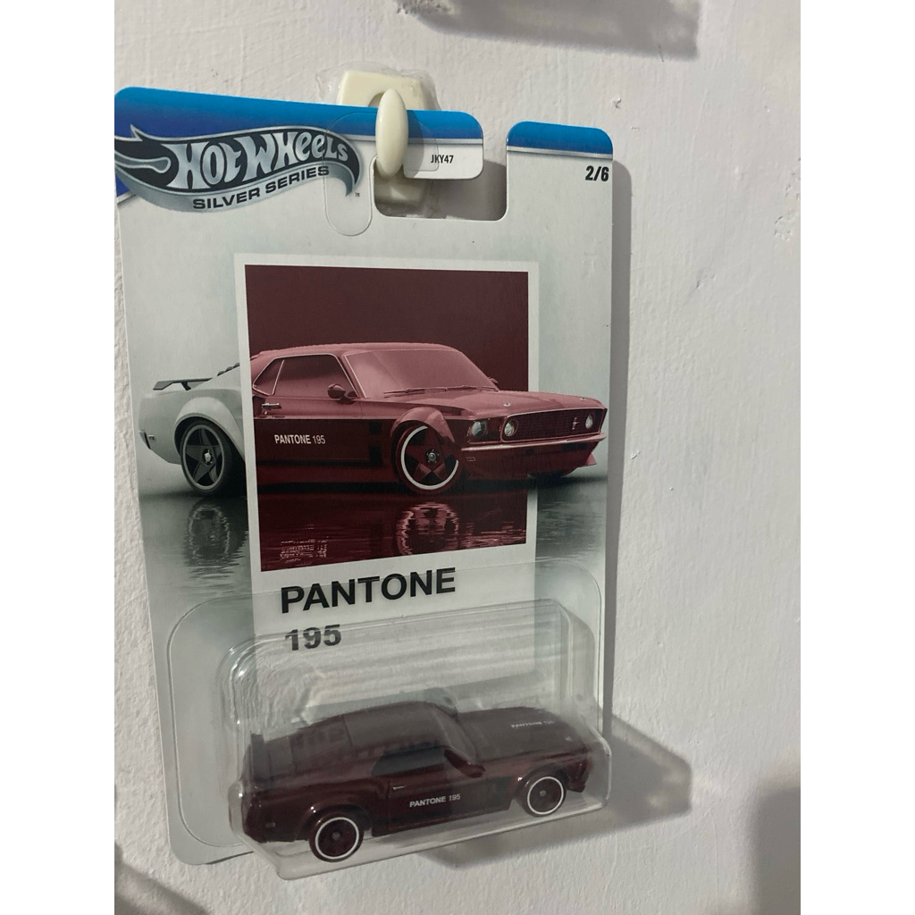 HOTWHEELS ford Mustang pantone