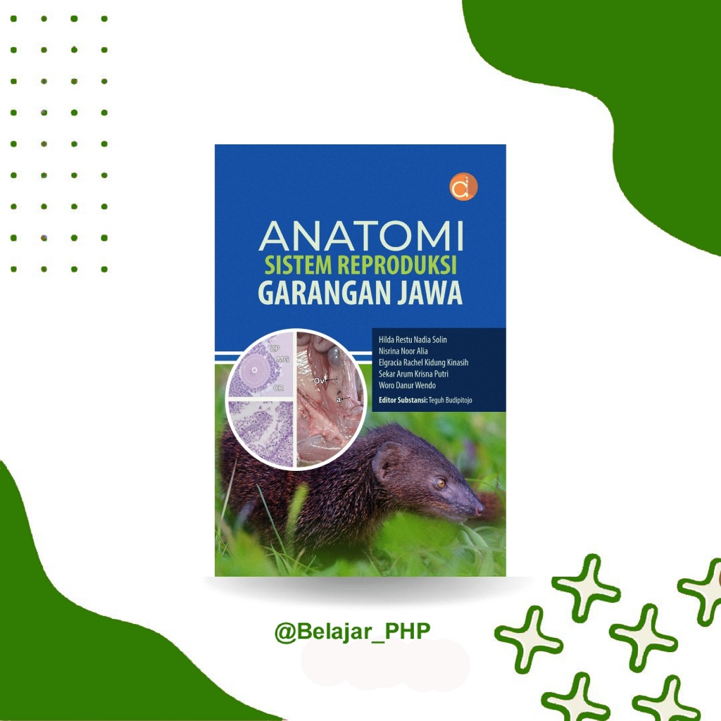 [BP125] Buku Anatomi Sistem Reproduksi Garangan Jawa
