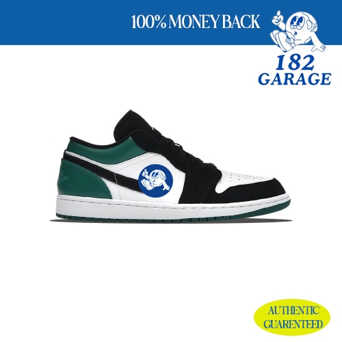 Sepatu NK Air Jordan 1 Low Mystic Green