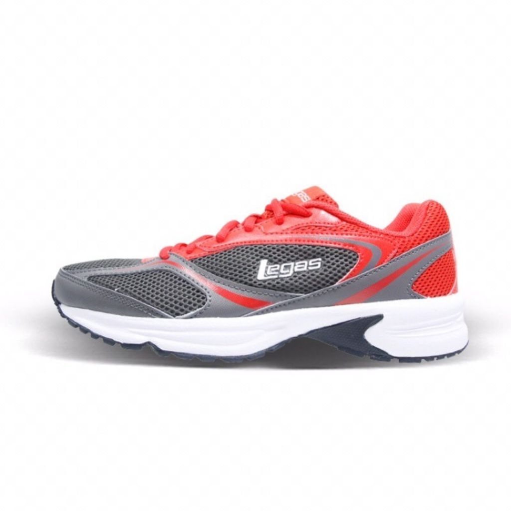 Sepatu League Legas Abu Neptune La M Running Shoes Cowo Olahraga Pria Original