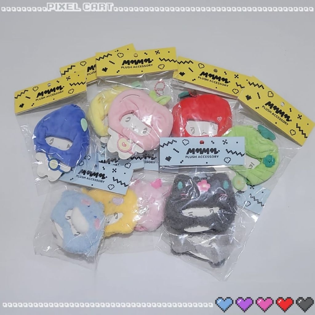 PLAVE MMMM PLUSH ACCESSORY ANIMAL AND FRUIT CAP TOPI MEYMU MOI MIIMU MUHMO MEOWMI