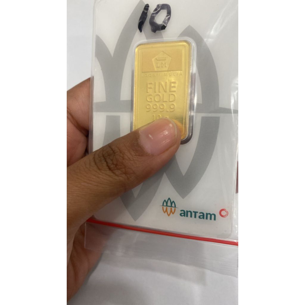 Emas Antam Logam Mulia 10 Gram certeye