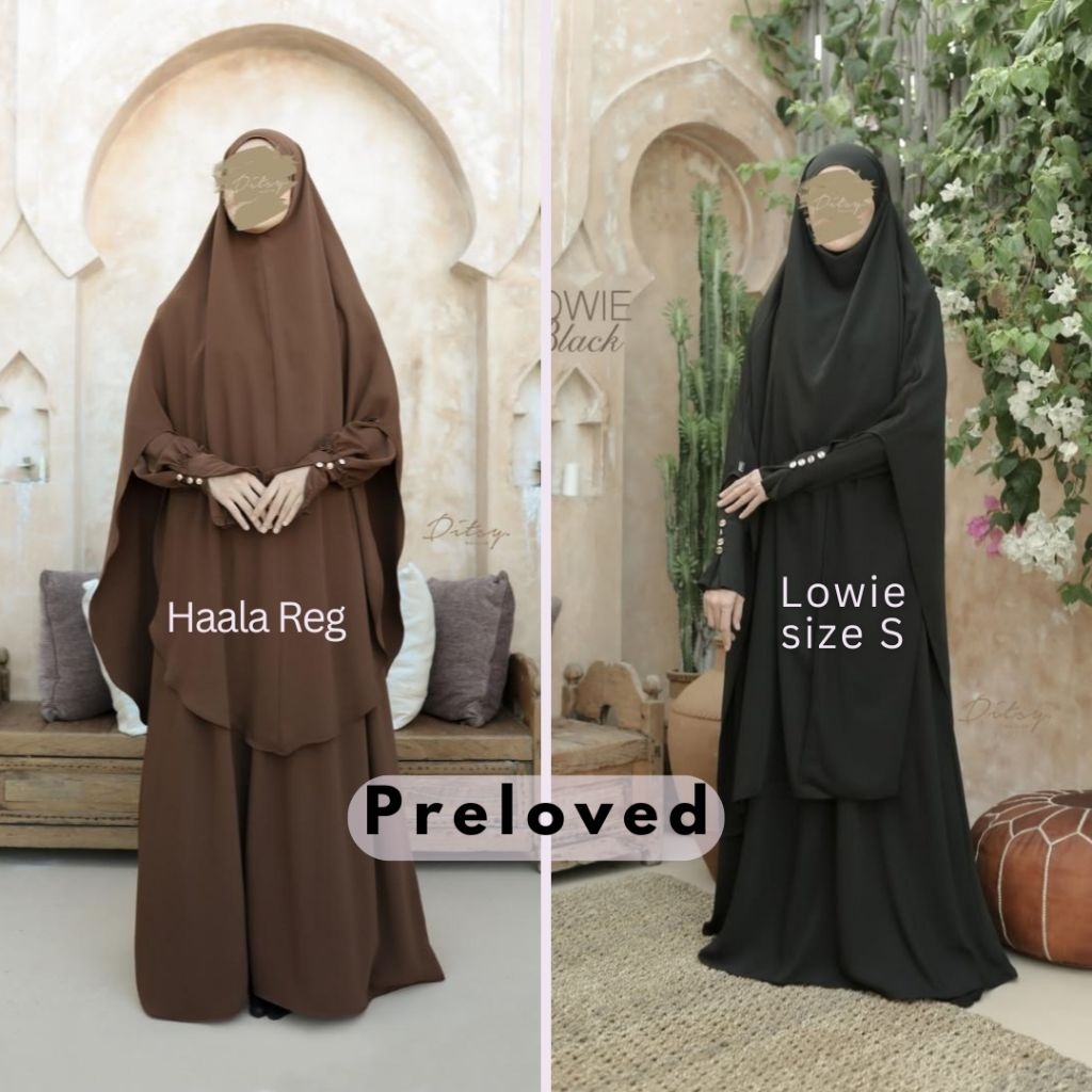 Preloved Ditsy Moslem (haala, lowie)