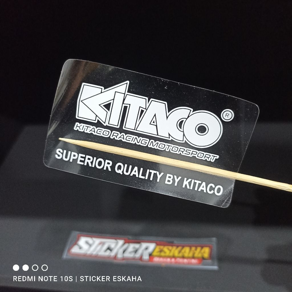 Sticker Shock Kitaco K999 Stiker Transparan