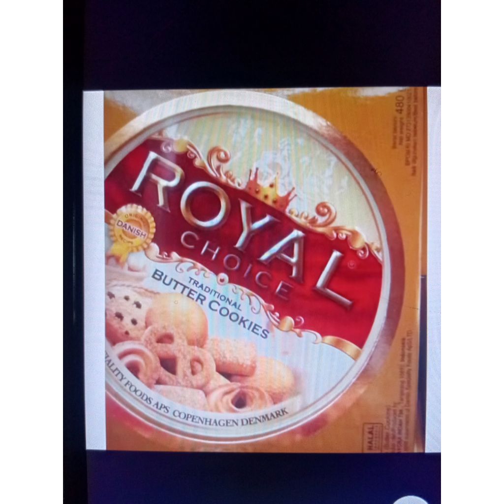 Royal Choice Butter Cookies 480 gr