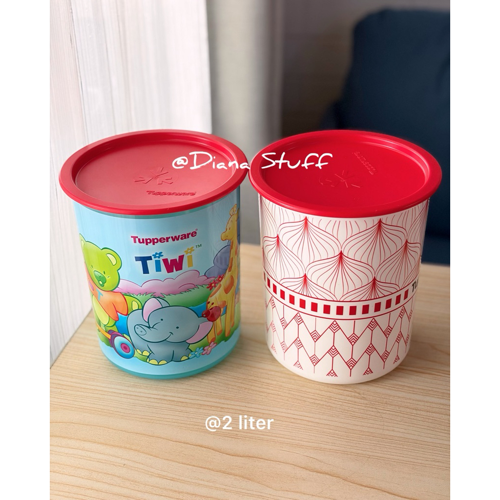 Aneka Toples Gambar karakter Snack Tupperware New