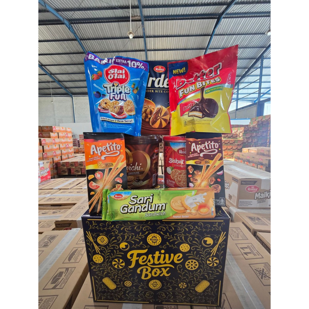 Hampers Festive Box By Mayora