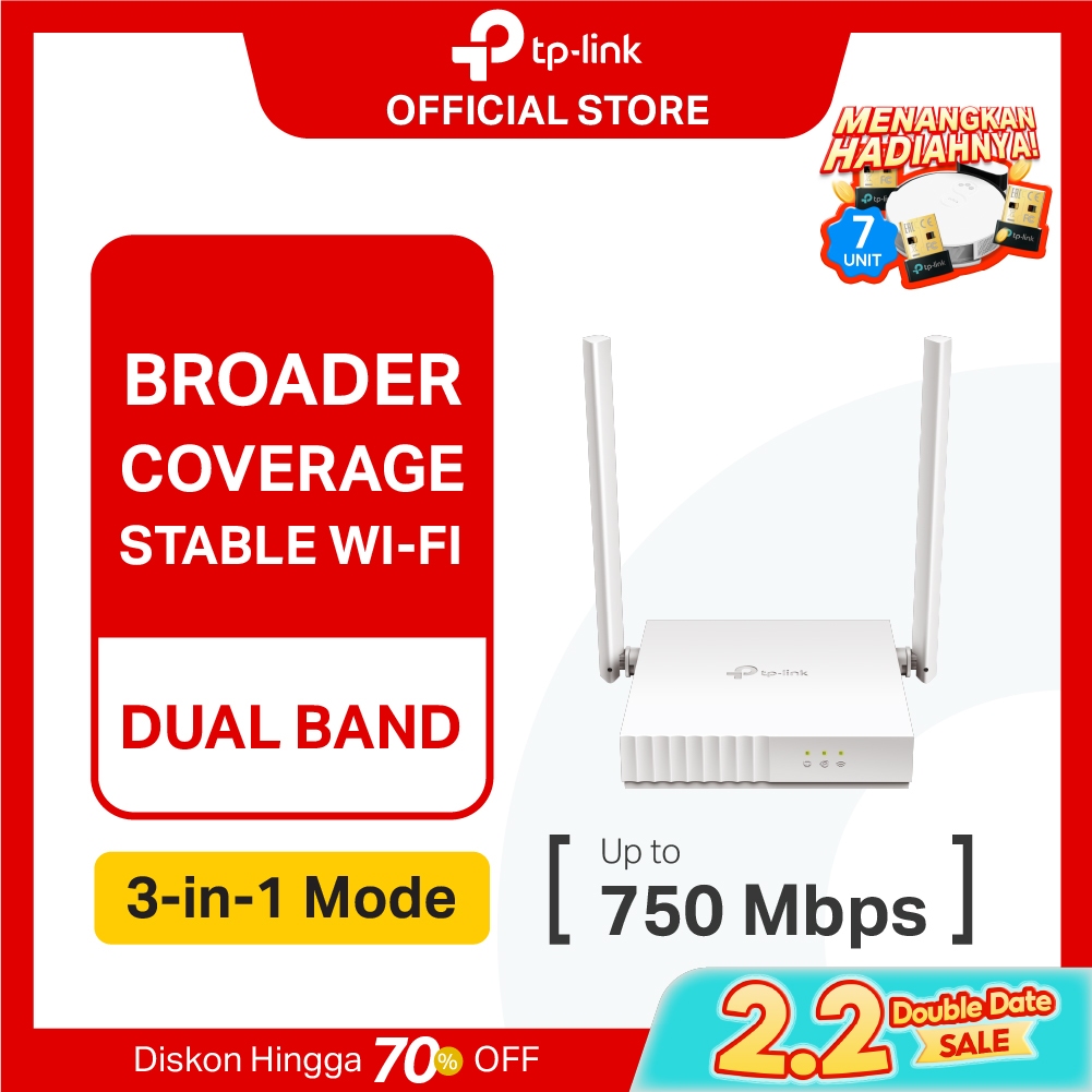 TP-Link Archer C24 | AC750 WiFi 5 Router | Dual Band | Wireless Router | Extender | Access Point