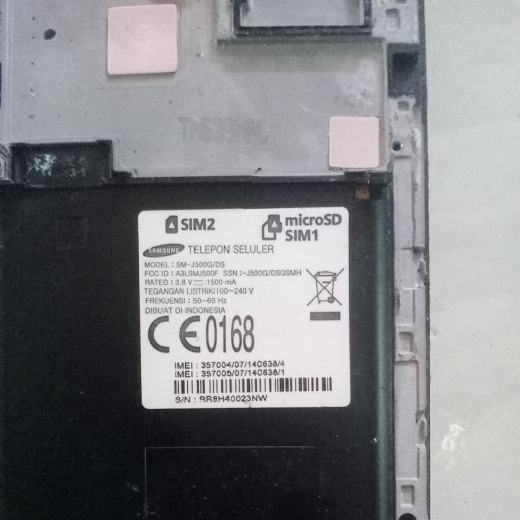 lcd j500 ori copotan