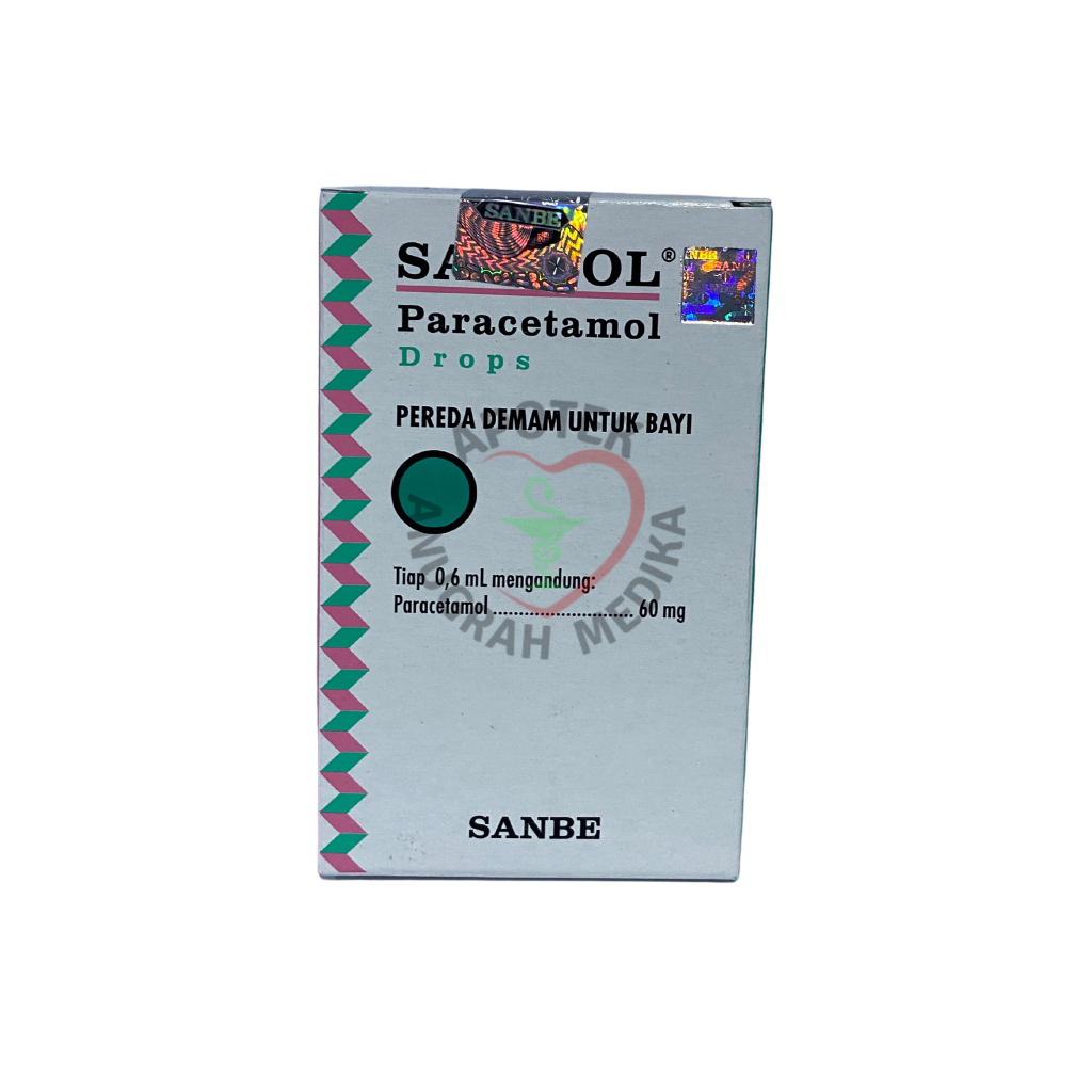 Sanmol drops drop paracetamol bayi dan anak