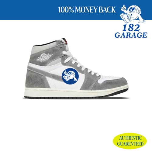 Sepatu NK Jordan 1 high Washed Grey