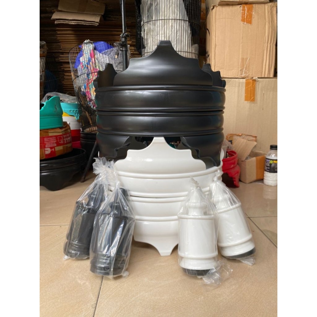 grosir tebok PVC polos & decal.