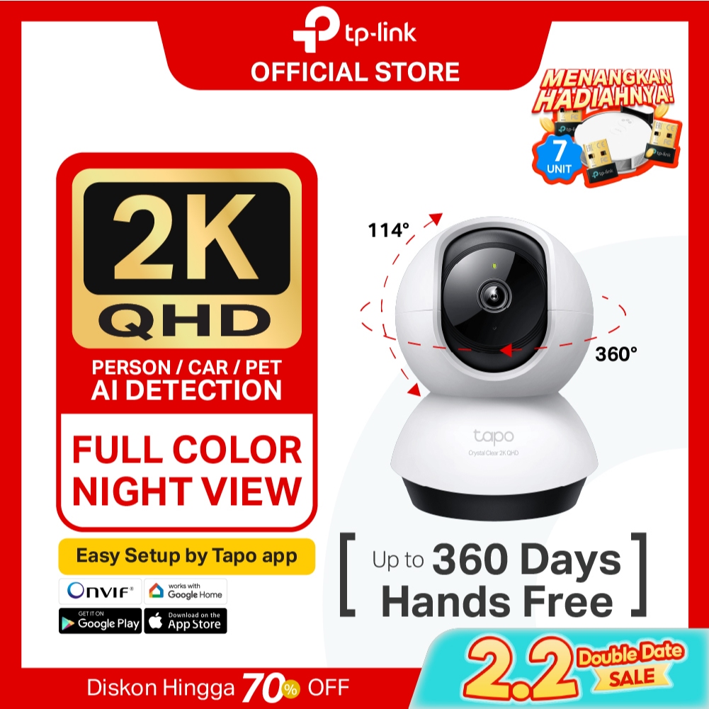 TP-Link Tapo tc72  IR-Cut Filter with Auto-Switching  Kamera CCTV