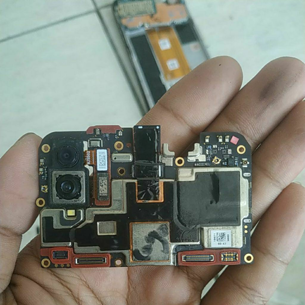 mesin realme 3 pro, nyala logo