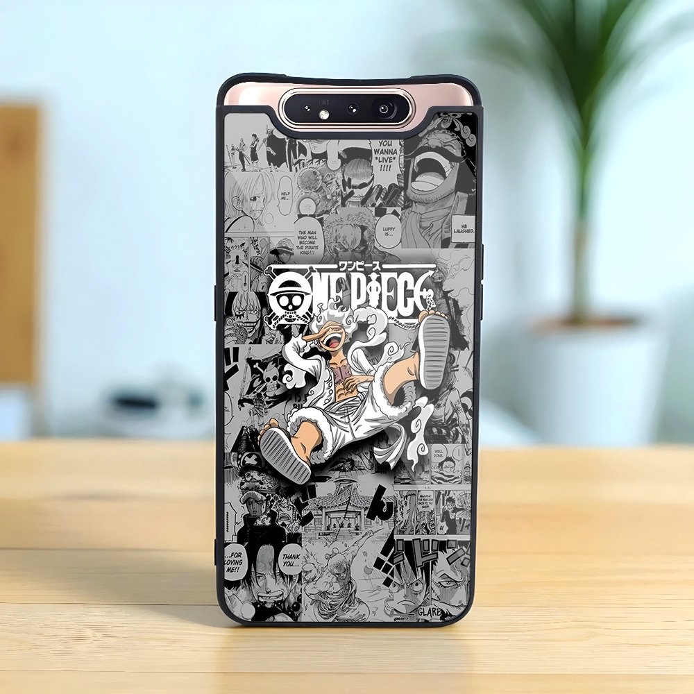 Case Glass Kilau For samsung A80 - case hp - case kilau samsung a80 - Casing Handphone samsung A80 [