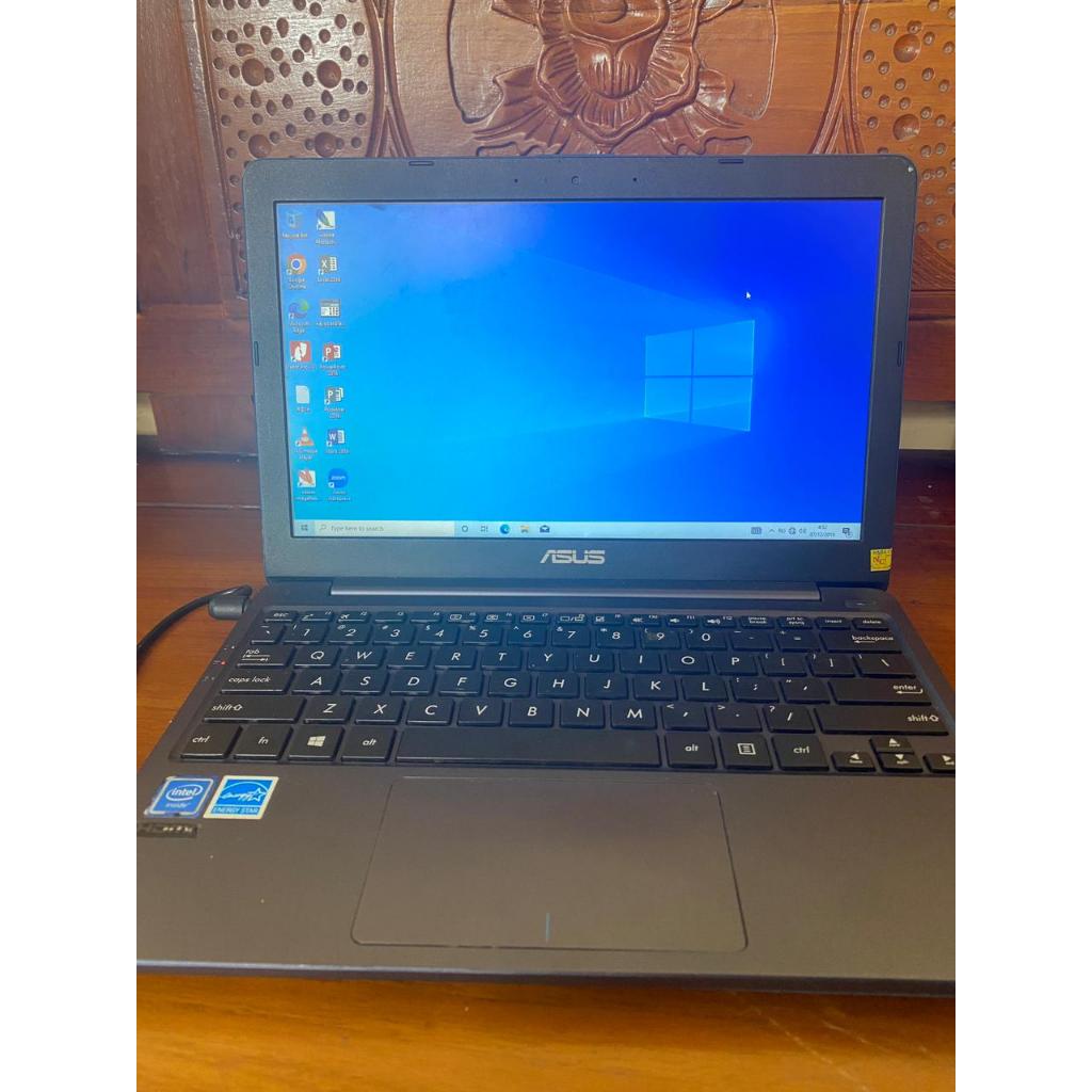 JUAL NOTEBOOK ASUS E203NAH INTEL CELERON CPU N3350
