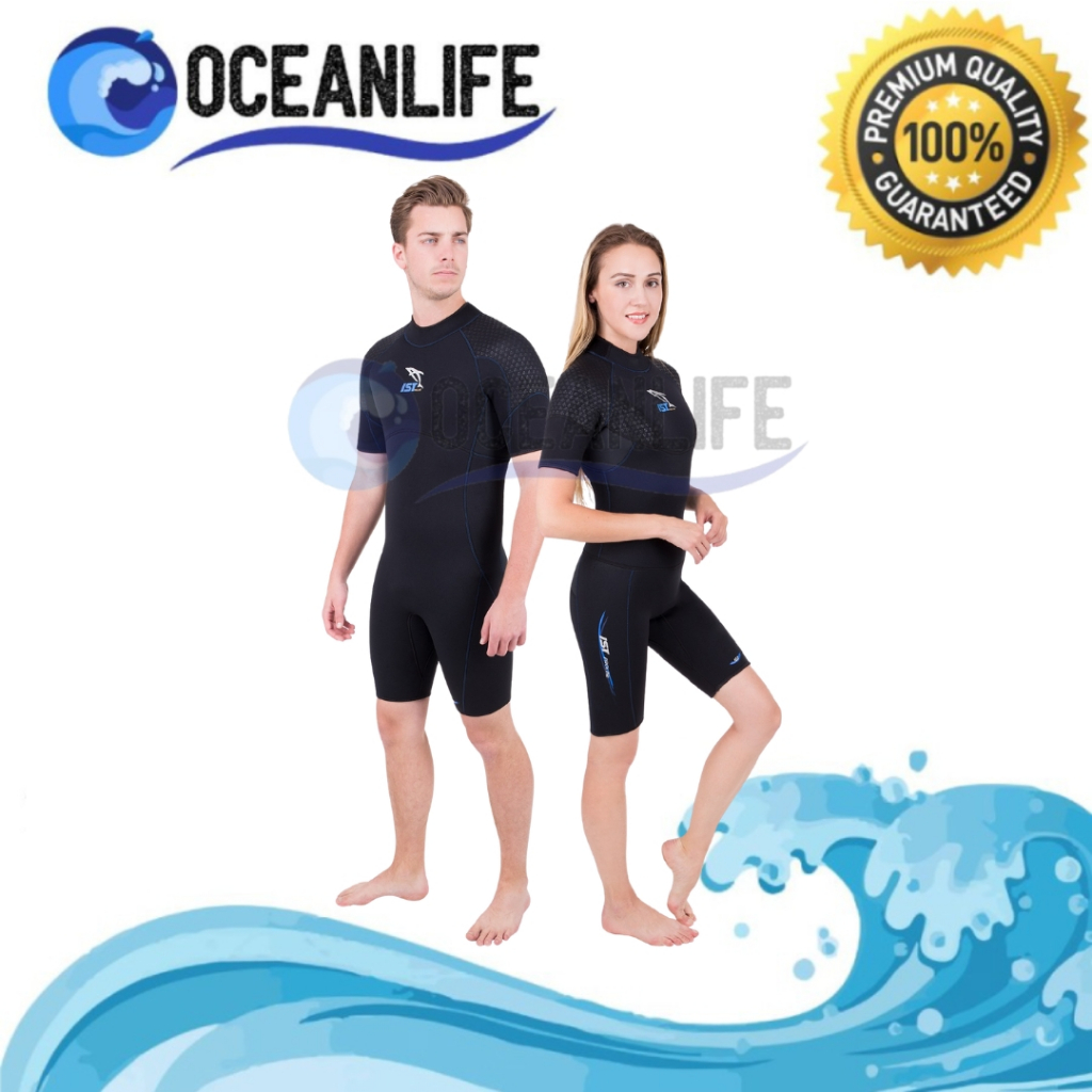 BAJU SELAM - WETSUIT SUPER STRECH SHORTY 3MM  WS35 IST