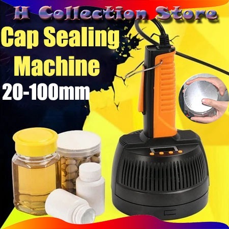 [Garansi] (20-100mm) Alumunium Foil Induction Sealer Mesin Induksi Segel Segel Botol Foil Mesin Sege