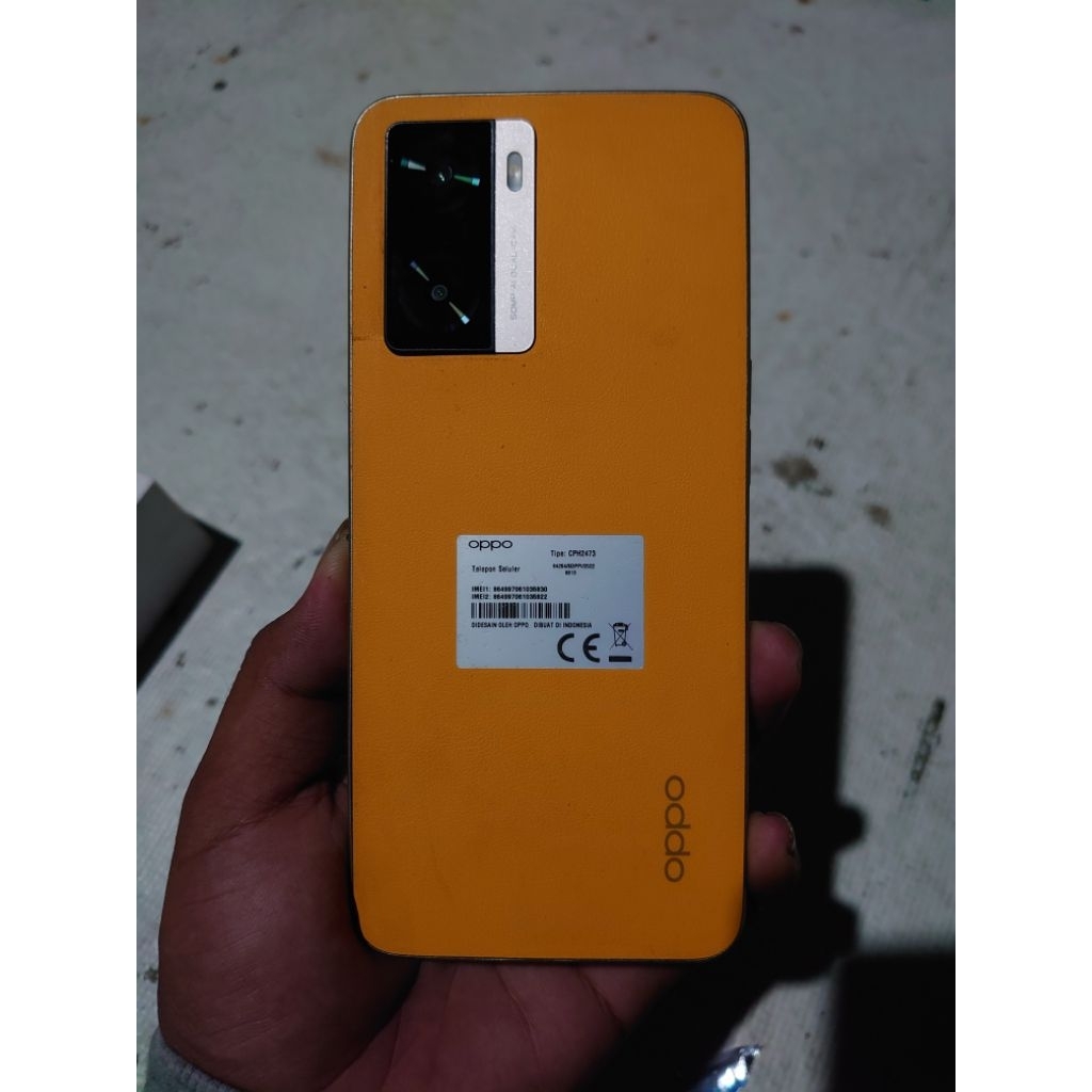 OPPO A77S RAM 8/128 BOTLOP HP ORIGINAL