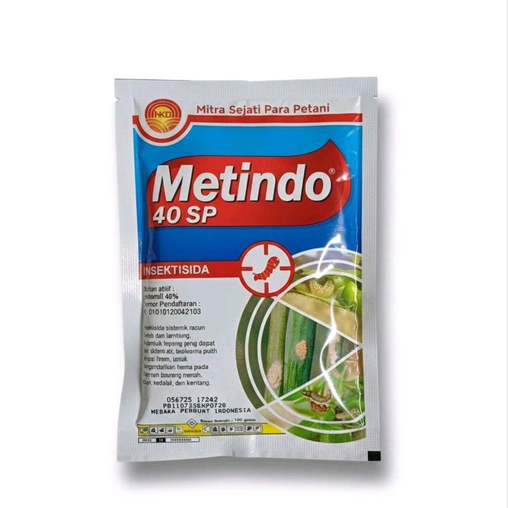 METINDO 40 SP (Insektisida) Bahan Aktif : Metomil 40%