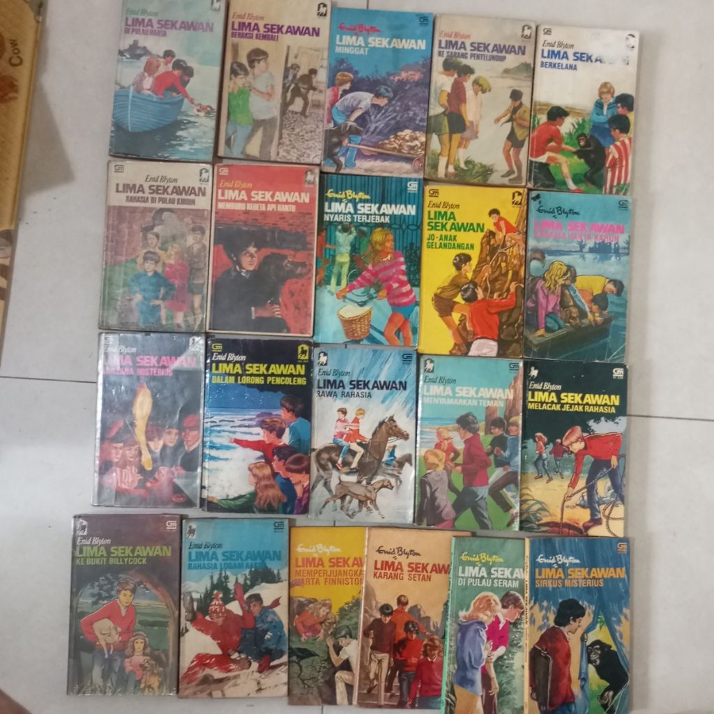 Serial Lima Sekawan - Enid Blyton - Paket Lengkap