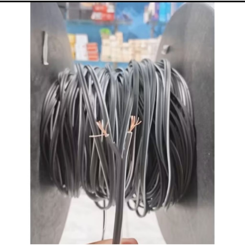 Kabel listrik Kabel walet Serabut jual per meter ukuran 2×7(0,31) twinflat TF serabut