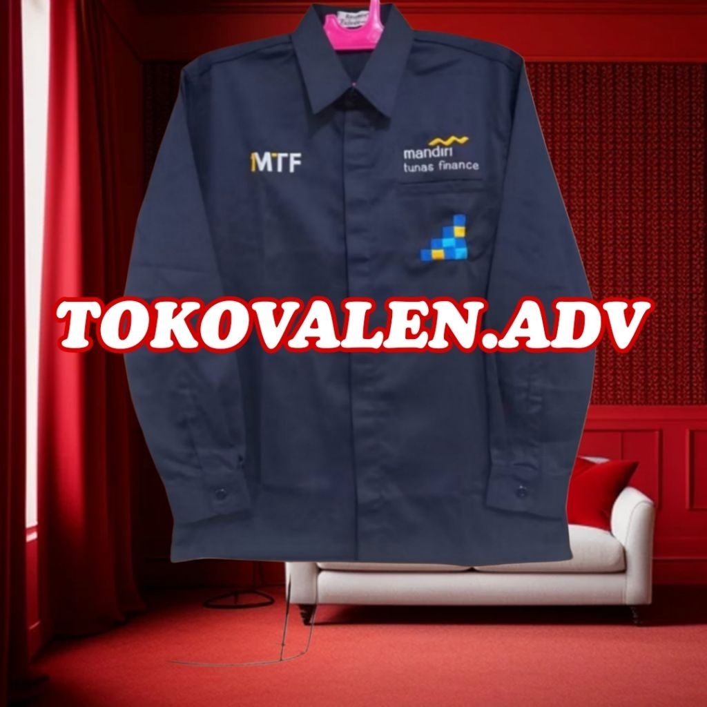 Kemeja Mandiri MTF Tunas Finance Seragam Mandiri Baju Mandiri