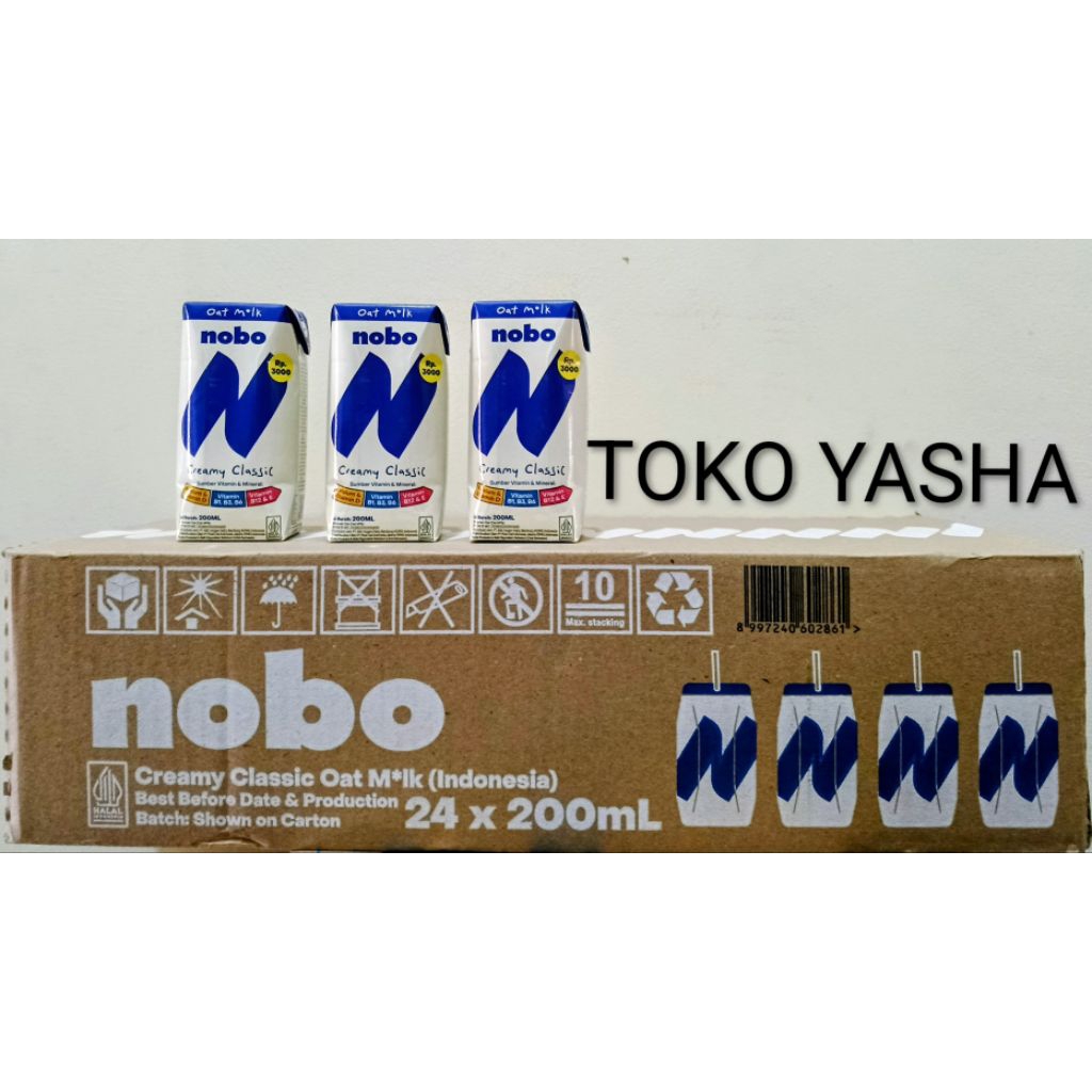 Nobo Oat Milk Creamy Classic isi 24x200mL