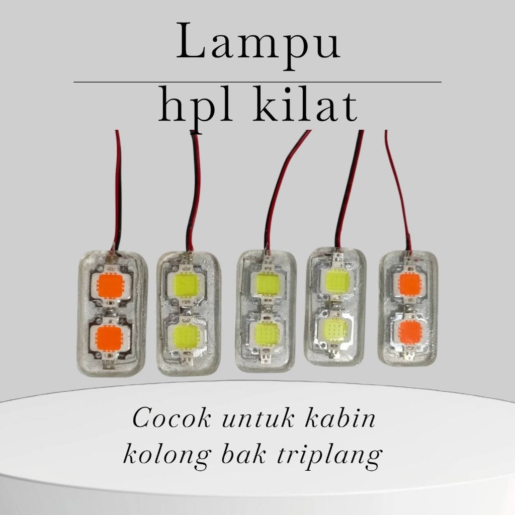 LAMPU KOLONG BAK TRIPLANG KABIN LAMPU BLITZ LED HPL 12VOLT 24VOLT