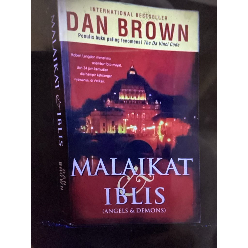 buku dan brown malaikat n iblis