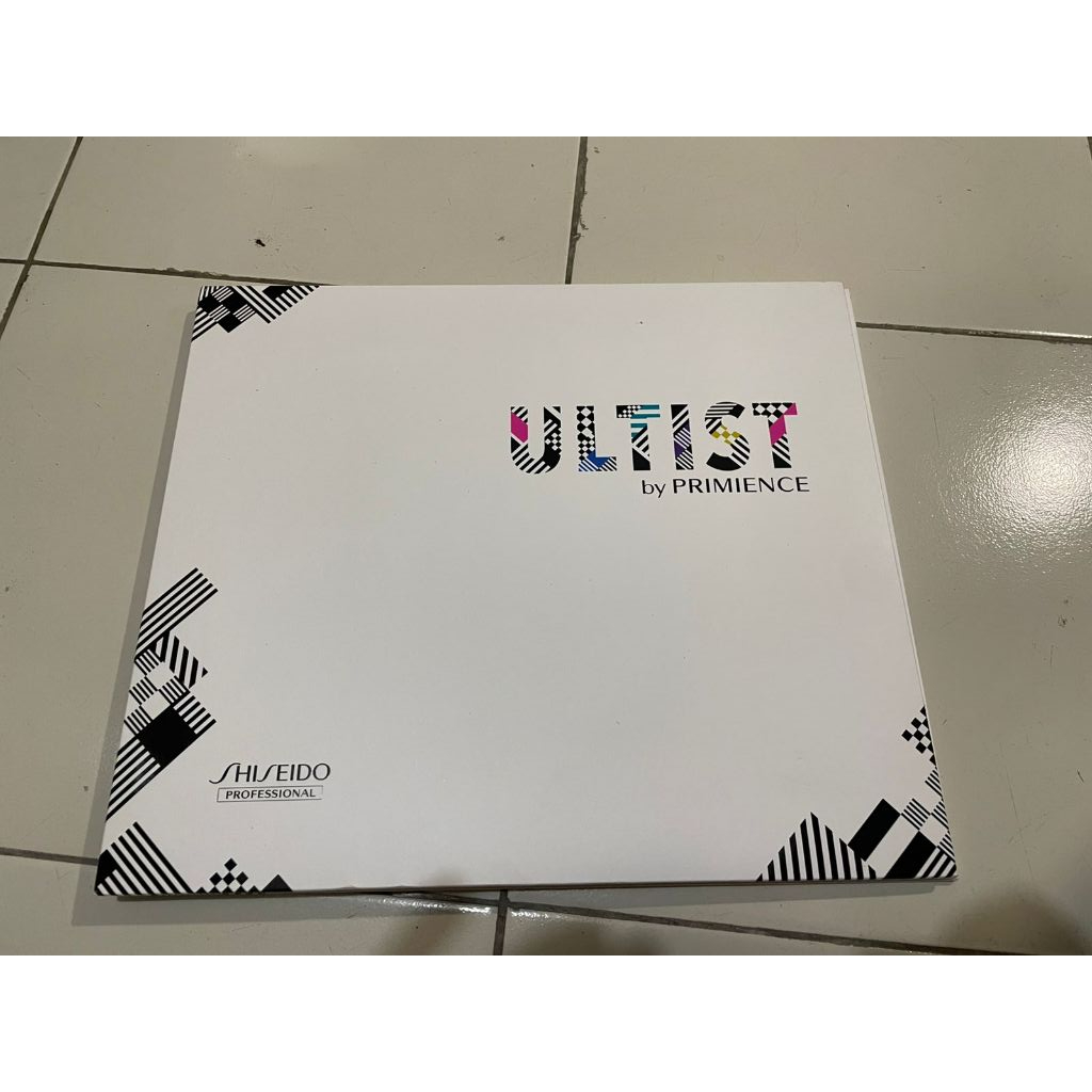 Buku Contoh Warna / Katalog Cat Pewarna Rambut Shiseido Ultist