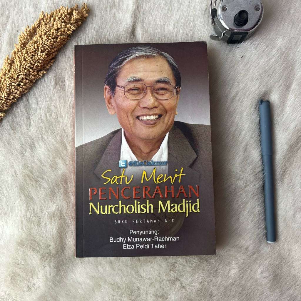 Buku Satu Menit Pencerahan Nurcholish Madjid