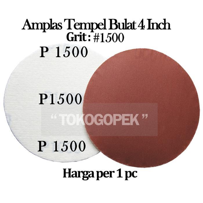 AMPLAS BULAT TEMPEL 4 INCH GRIT #1500