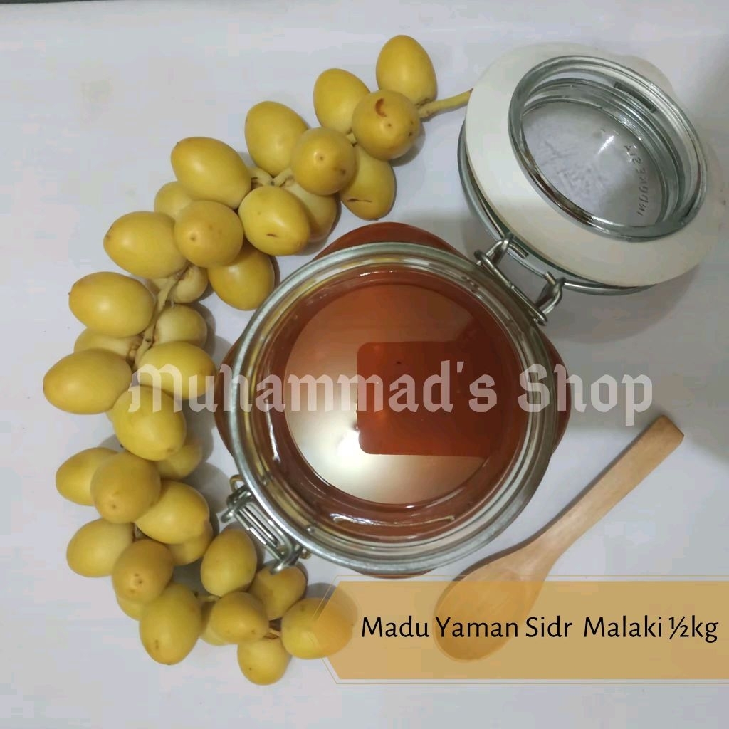Madu Yaman Sidr Malaki Murni Asli ½kg