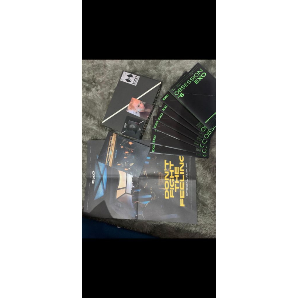 READY STOCK album exo obsession, pc kai