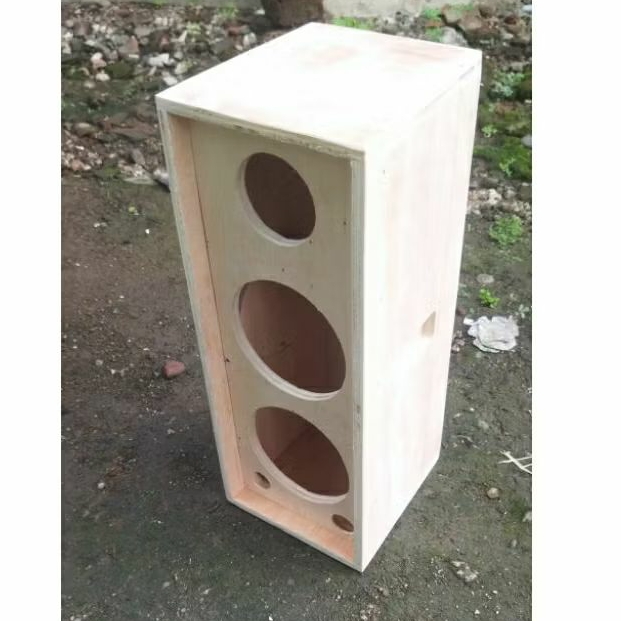 Box column 4inch double+tweeter bulat