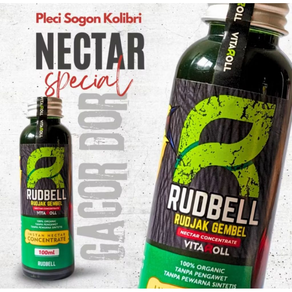 RUDBELL - Nectar Kolibri Sogon Rudjak Nektar Tanpa Kroto
