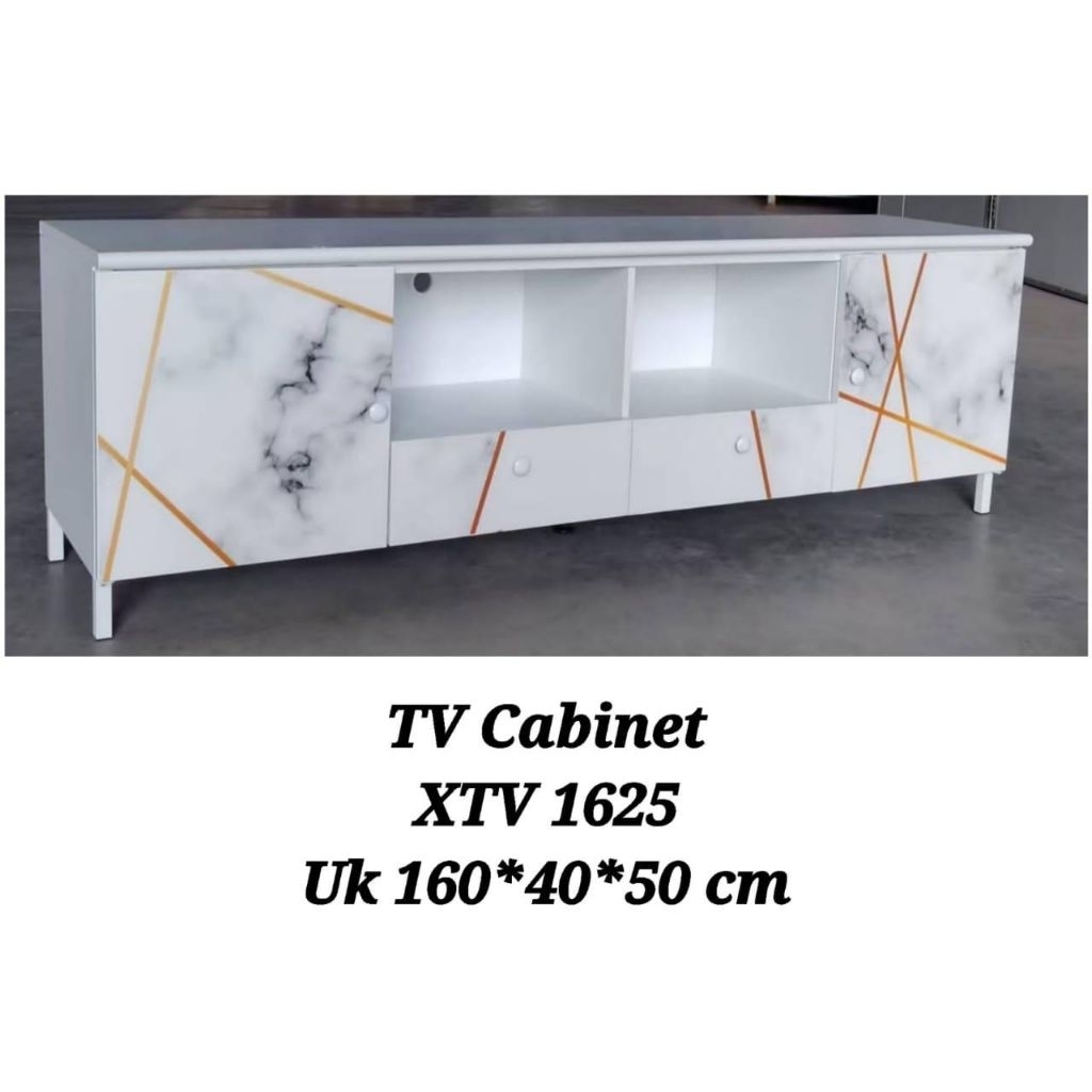 buffet tv besi meja tv besi