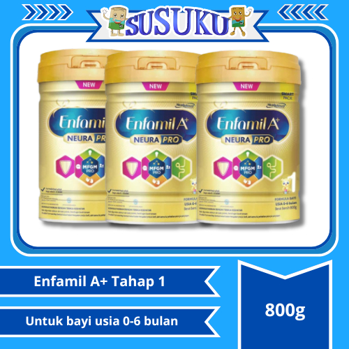 Enfamil A+ Tahap 1 800gr (0-6 Bulan) - Susu Bayi