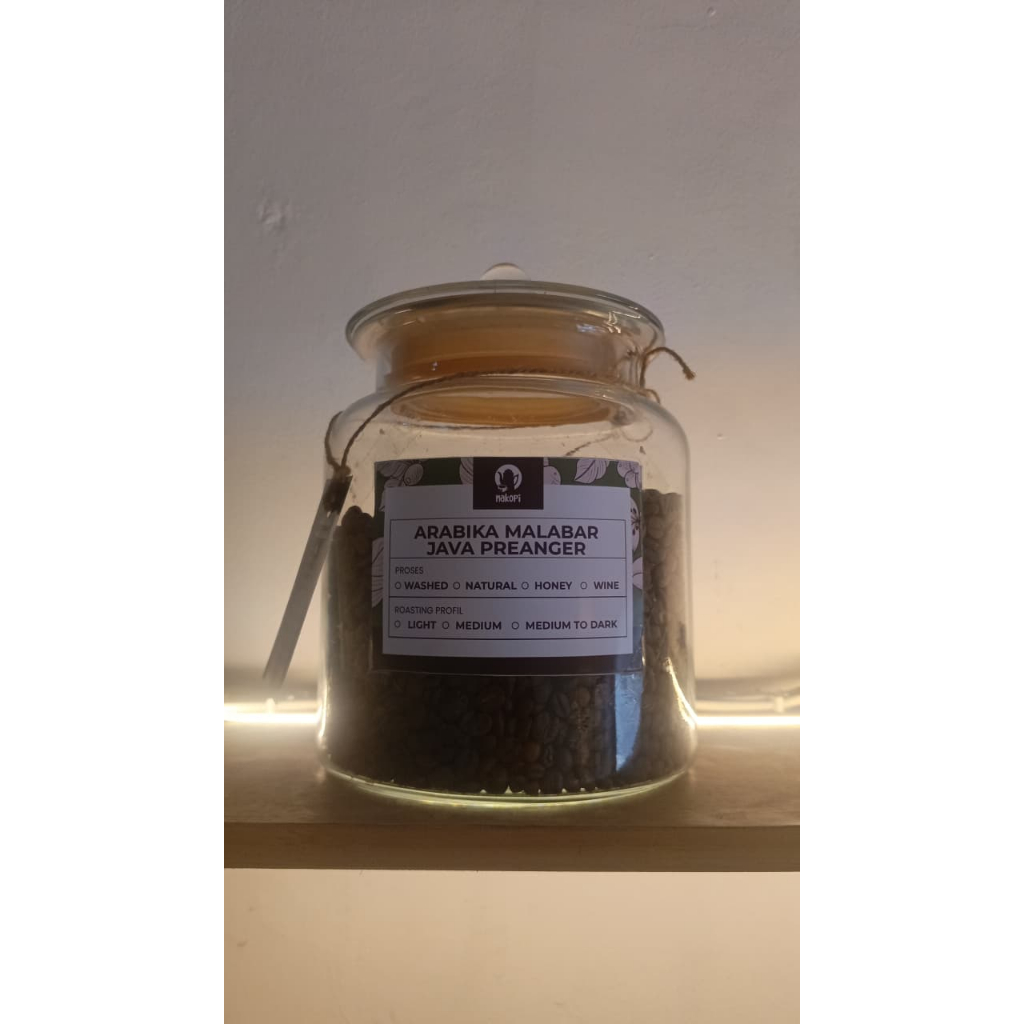 Nakopi Kopi Arabika Malabar Preanger - Kopi Bubuk Arabika Malabar Preanger